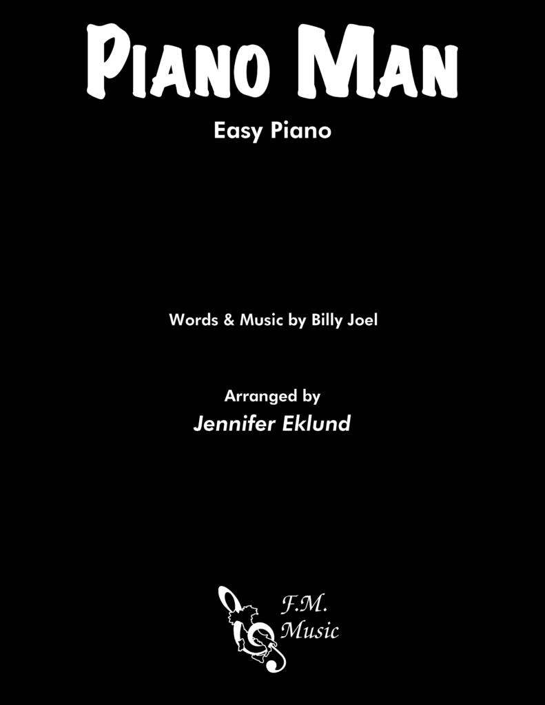 piano man sheet music