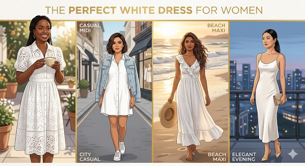 The Perfect White Dress for Women: Your Style Guide for Every Look White Dress for Women