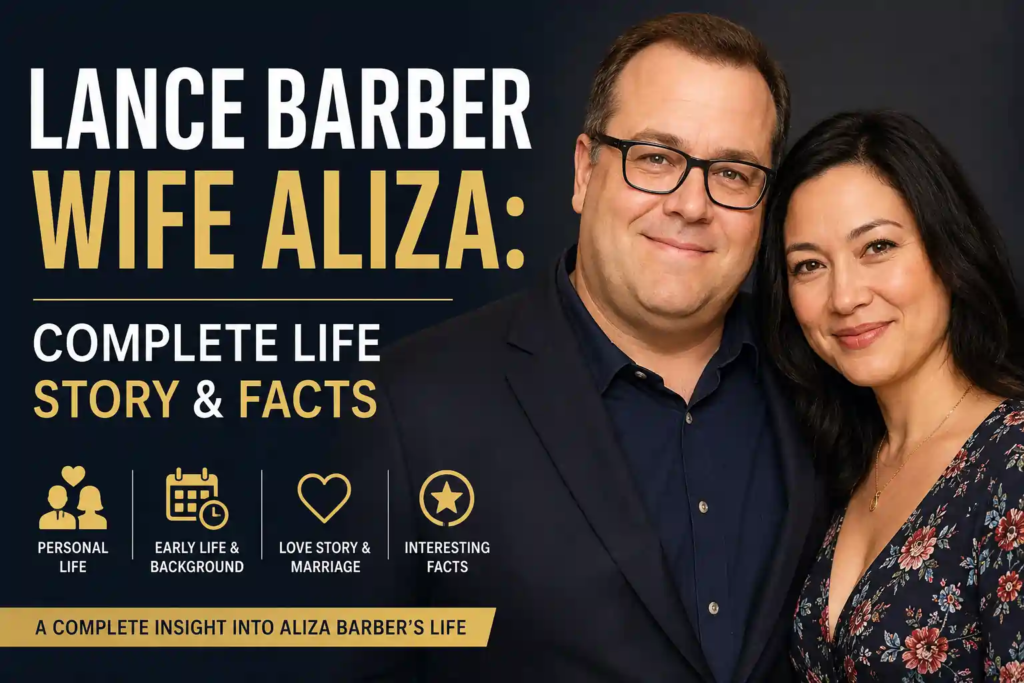 Lance Barber Wife Aliza